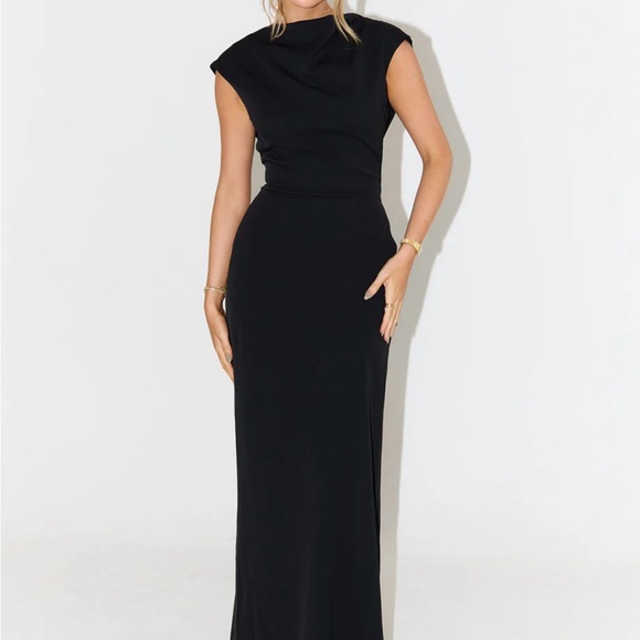 The Ultimate Muse Drape Maxi Dress - Picture 1 of 7